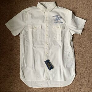 Polo Ralph Lauren Classic Fit Shirt New York Dry Goods & Supply Co Mens Sz Small